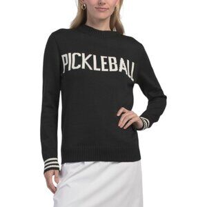 THE BUBBLE Pickleball Knit Sweater